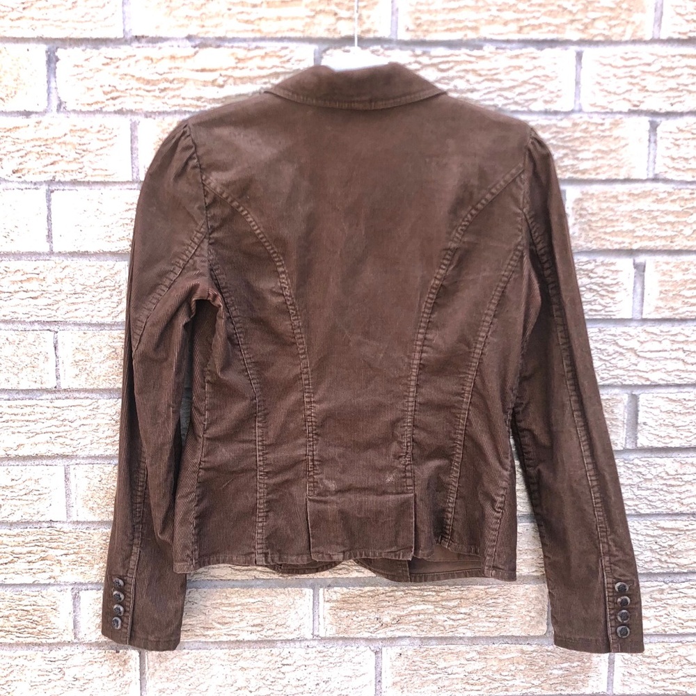 Lauren Ralph Lauren Brown Corduroy Blazer Tailored Fit - Picture 5 of 9